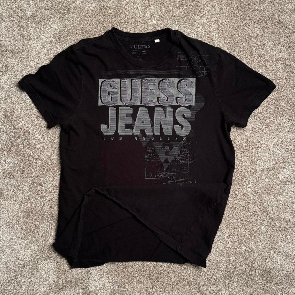 Y2K GUESS PATCHWORK TEE